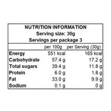 Fruit Bar Chocolate Nutrition Facts - ROYCE' Chocolate Malaysia