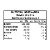 Nama Chocolate Ghana Bitter Nutrition Facts - ROYCE' Chocolate Malaysia