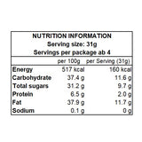 Nama Chocolate Mild Cacao Nutrition Facts - ROYCE' Chocolate Malaysia