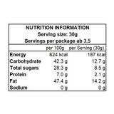 Pure Venezuela Bitter Nutrition Facts - ROYCE' Chocolate Malaysia