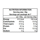 Pure Venezuela Bitter & Ghana Sweet Nutrition Facts - ROYCE' Chocolate Malaysia
