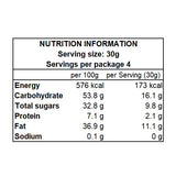 Wafers Hazel Cream Nutrition Facts - ROYCE' Chocolate Malaysia