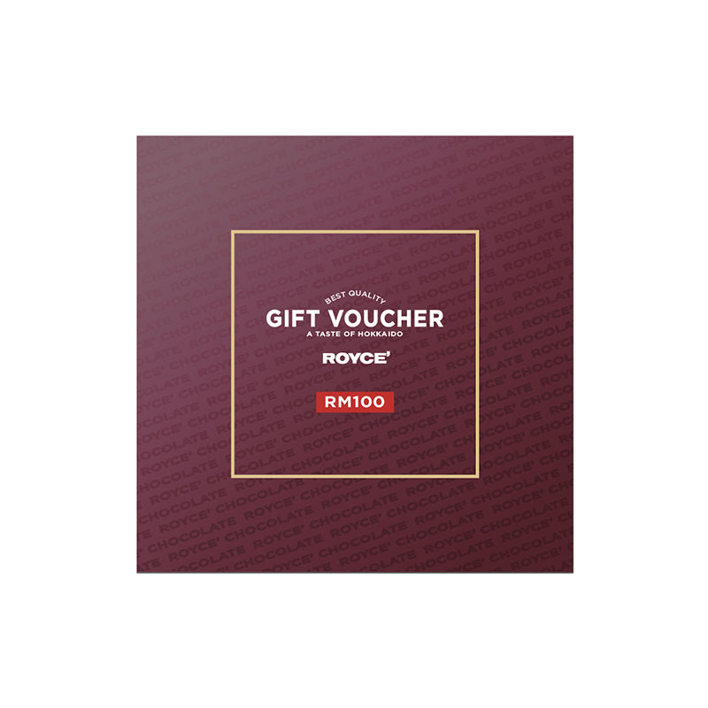 Gift Vouchers RM100 Gift Voucher - ROYCE' Chocolate Malaysia