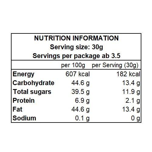 Pure Colombia Milk Nutrition Facts - ROYCE' Chocolate Malaysia