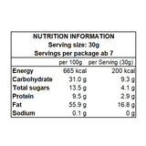Pure Mild Bitter & Extra Bitter Nutrition Facts - ROYCE' Chocolate Malaysia