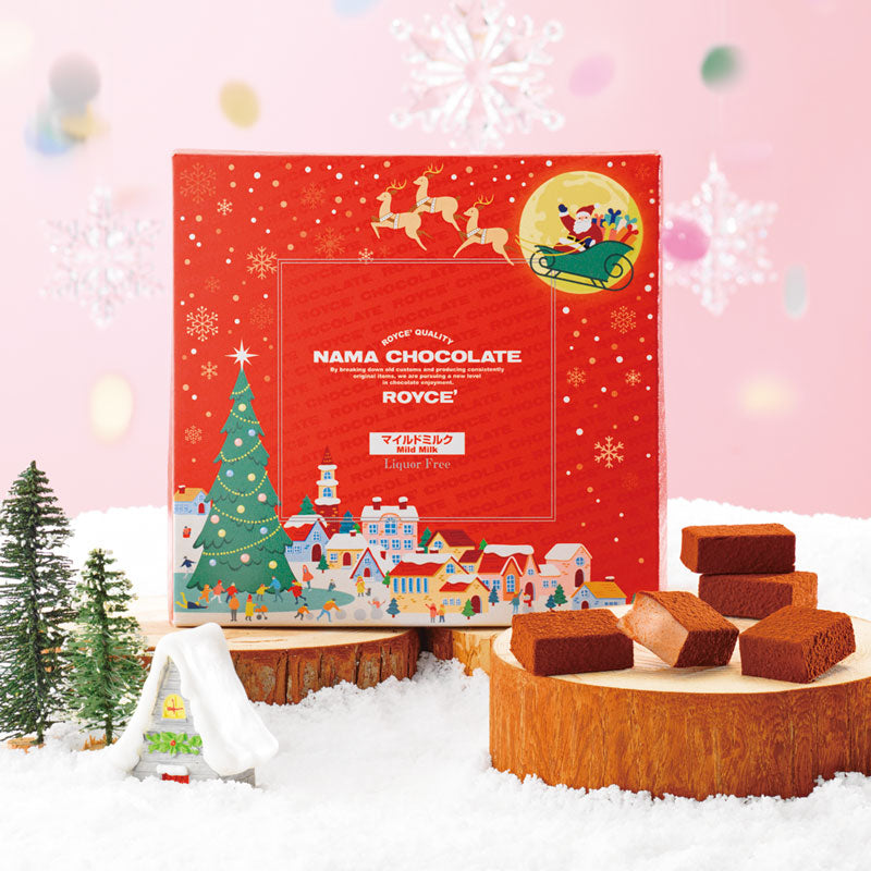 Nama Chocolate Christmas Mild Milk - ROYCE' Chocolate Malaysia