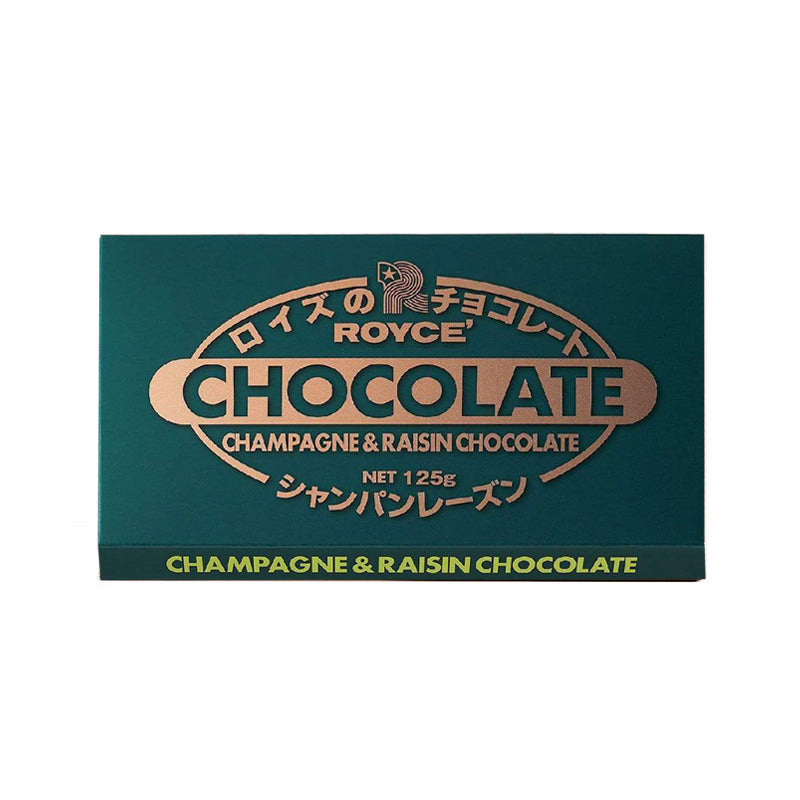 Bar Chocolate Champagne & Raisin - ROYCE' Chocolate Malaysia