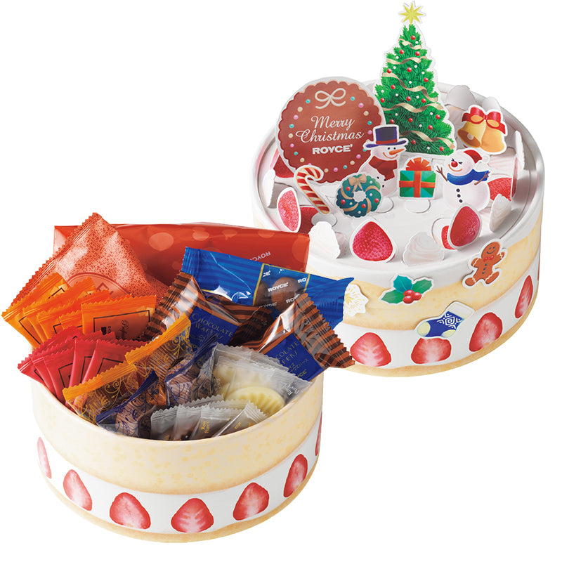 Christmas Collection Decoration Cake Box 'L' - ROYCE' Chocolate Malaysia