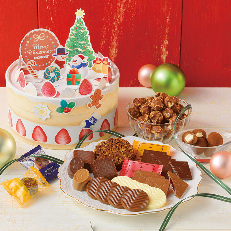 Christmas Collection Decoration Cake Box 'L' - ROYCE' Chocolate Malaysia