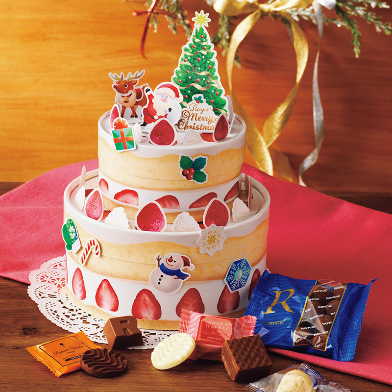 Christmas Collection Decoration Cake Box 'L' - ROYCE' Chocolate Malaysia