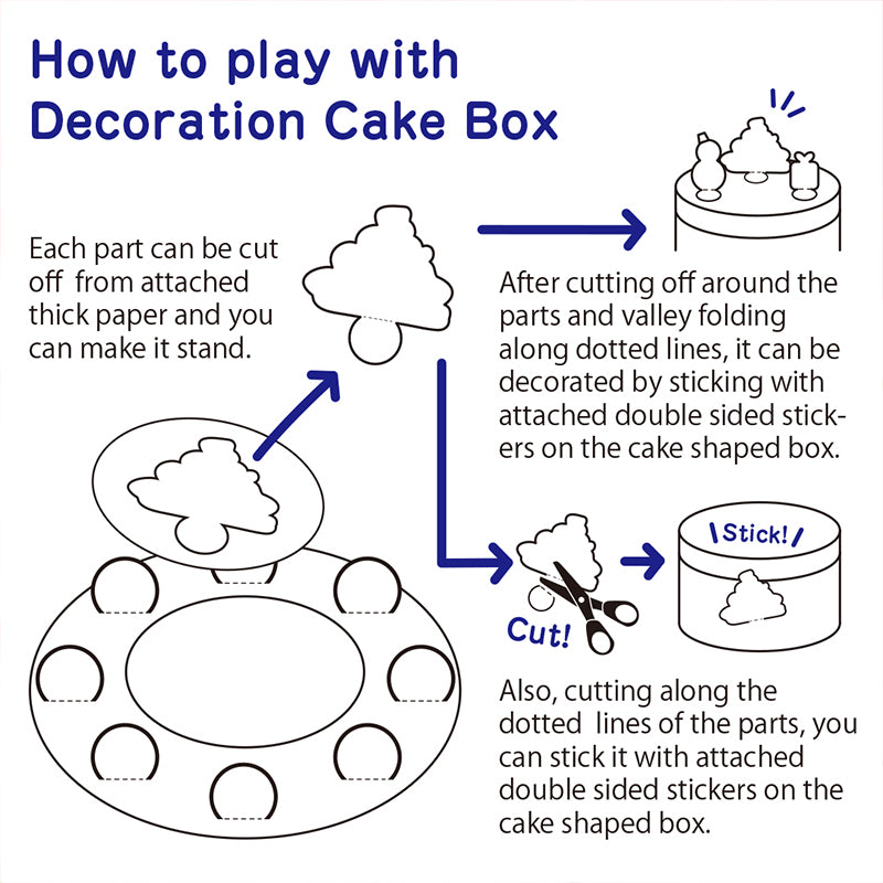 Christmas Collection Decoration Cake Box 'S' - ROYCE' Chocolate Malaysia