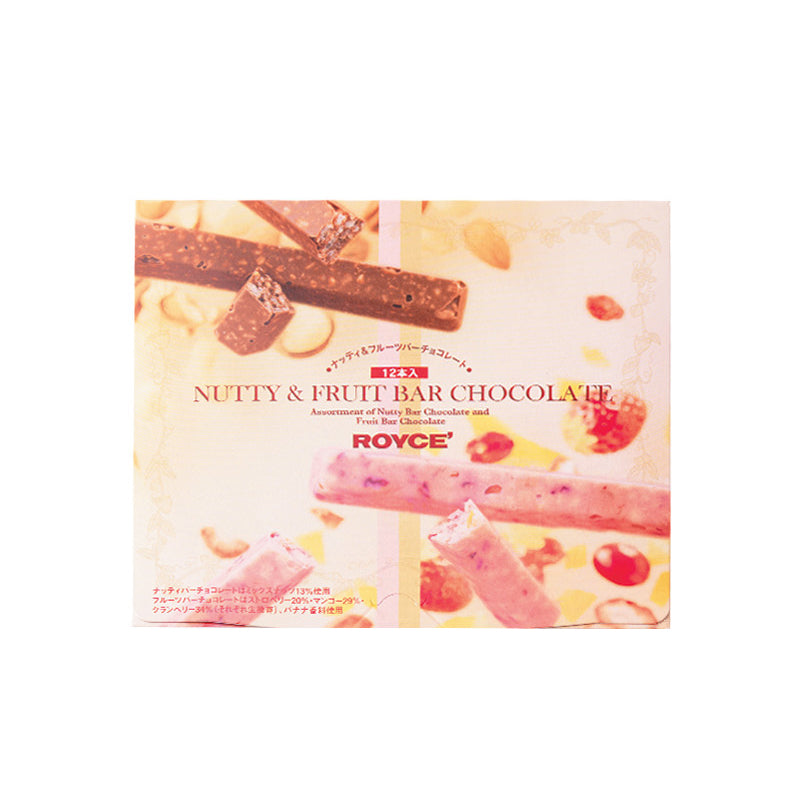 Nutty & Fruit Bar Nutty & Fruit Bar Assortment - ROYCE' Chocolate Malaysia